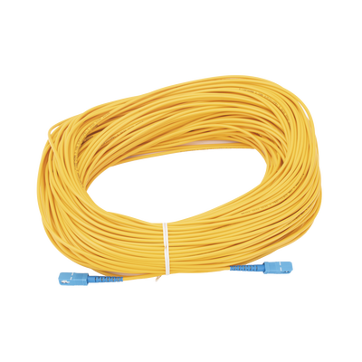 [LPSM3SCUSCUS80] Jumper de Fibra Óptica Monomodo SC/UPC-SC/UPC Simplex de 80 Metros (262.47 Pies), 3mm