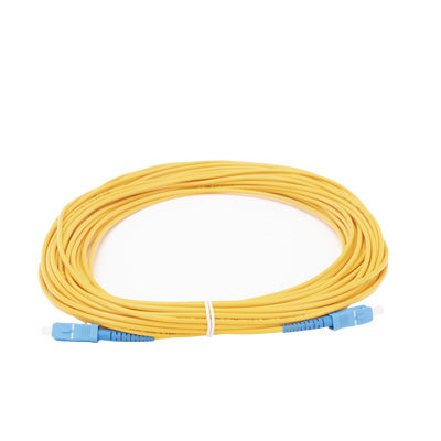 [LPSM3SCUSCUS10] Jumper de Fibra Óptica Monomodo SC/UPC-SC/UPC Simplex de 10 Metros (32.81 Pies), 3mm