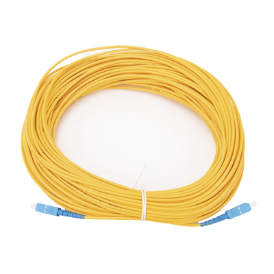 [LPSM3SCUSCUS40] Jumper de Fibra Óptica Monomodo SC/UPC-SC/UPC Simplex de 40 Metros (131.23 Pies), 3mm