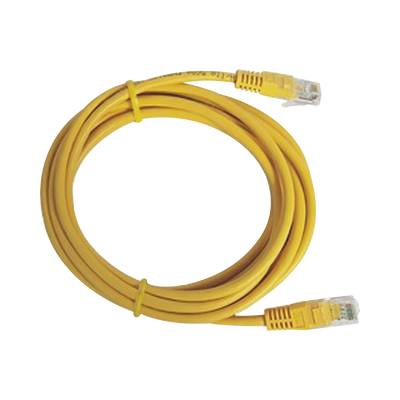 [LP-UT3-700-YE] Cable de Parcheo UTP Cat5e - 7.0 Metros (22.97 Pies) - Amarillo