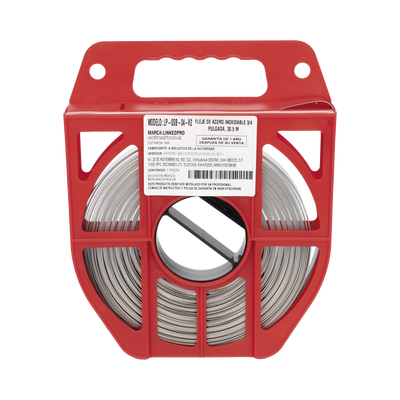 [LP-SSB-34-V2] Fleje de Acero Inoxidable 304 de 3/4", 0.70 mm, 30.5 metros