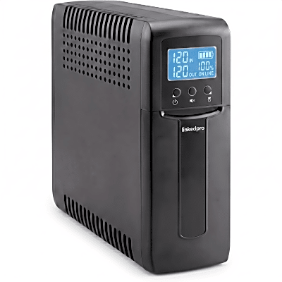 [LPPRIME1000] UPS de 850 VA/510 W, Topología Línea Interactiva, Entrada 120 Vca NEMA 5-15P, Tipo Mini Torre, Con 9 Tomas NEMA 5-15R