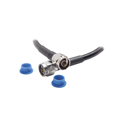 [LP-NM-NM-60] Jumper Flexible de Baja Pérdida para Equipos Inalámbricos hasta 7 GHz N-Macho a N-Macho, 60 cm (23.62 pulgadas)
