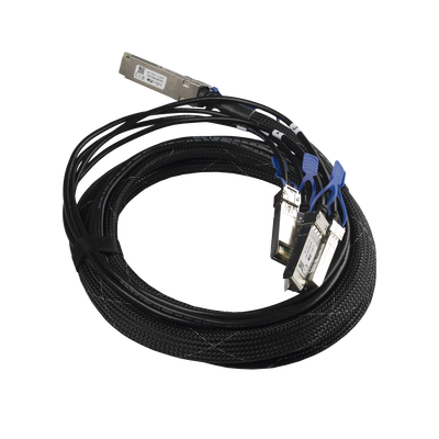 [XQ+BC0003-XS+] (XQ+BC0003-XS+) Cable de conexion 100G QSFP28 a 4 x 25G SFP28 o 40G QSFP+ a 10G SFP+, 3m