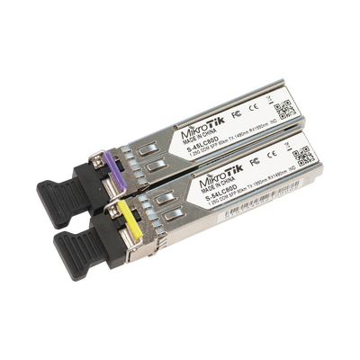 [S-4554LC80D] Par de modulos SFP, S-45LC80D and S-54LC80D (SM) (80km)