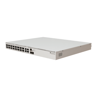 [CRS520-4XS-16XQ-RM] Cloud Router Switch 520-4XS-16XQ-RM con 16 puertos 100 Gbps QSFP28