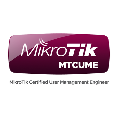 [EXPERTMTCUME] Certificación Oficial MikroTik Certified User Manager Engineer