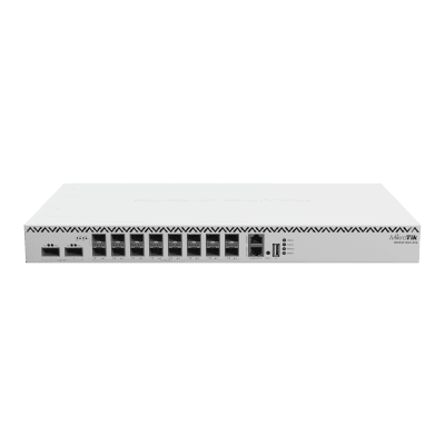[CRS518-16XS-2XQ-RM] Cloud Router Switch, 16 puertos SFP28 25 Gbps, 2 puertos QSFP28 10 Gbps