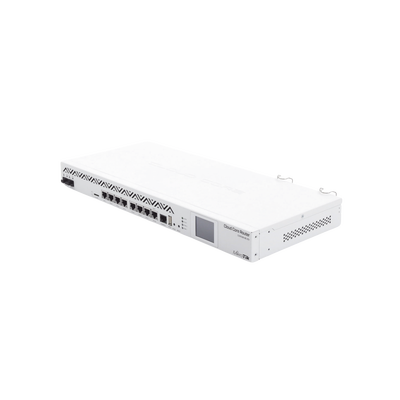 [CCR1036-8G-2S+EM] (CCR1036-8G-2S+EM) Cloud Core Router, CPU 36 Nucleos, 8 puertos Gigabit Ethernet, 2 puertos SFP+ y 8 GB Memoria