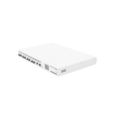 [CCR1072-1G-8S+] CloudCore Router, CPU 72 Núcleos , 1 Puerto Gigabit Ethernet, 8 Puertos SFP/SFP+, 16 GB Memoria