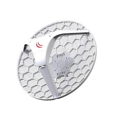 [RBLHG-5ND] (LHG 5) Cliente y PtP en 5 GHz 802.11 a/n, Antena Integrada de 24.5dBi, Hasta 316mW de Potencia.