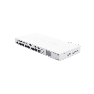 [CCR1016-12S-1S+] (CCR1016-12S-1S+) Cloud Core Router 12 puertos SFP, 1 SFP+ 10G, c/fuente redundante