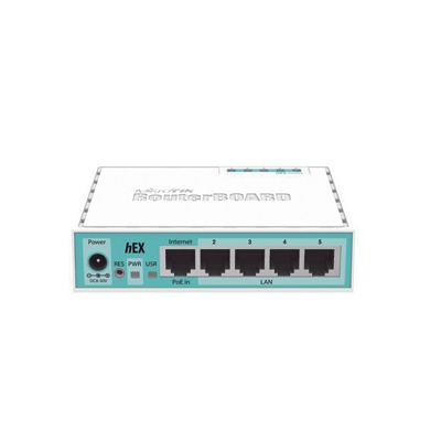 [RB750GR2] (hEX) RouterBoard, 5 Puertos Gigabit Ethernet, versión 2