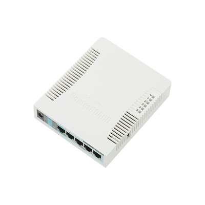 [RB951G-2HND] RouterBoard, 5 Puertos Gigabit Ethernet, 1 Puerto USB, WiFi 2.4 GHz 802.11b/g/n, Antena de 2.5 dbi hasta 1W de potencia