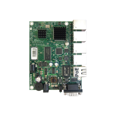 [RB450G] CPU de 680MHz, 256MB RAM, con 5 Puertos Gigabit Ethernet , Nivel de Licencia 5
