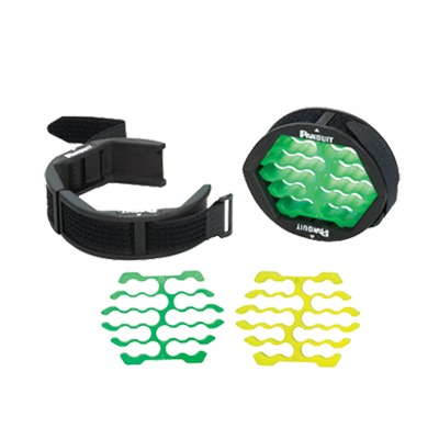 [CBOT24K] Herramienta Para Peinado y Organización de Cables, Incluye Organizador Verde Para Diámetros de Cables de 4.6 a 6.3 mm (0.18 a 0.25 Pulgadas) y Amarillo Para 5.9 a 7.9 mm (0.23 a 0.31 Pulgadas)