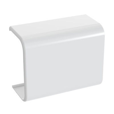 [CF10WH-X] Unión recta, para uso con canaleta LD10, material ABS, Color Blanco