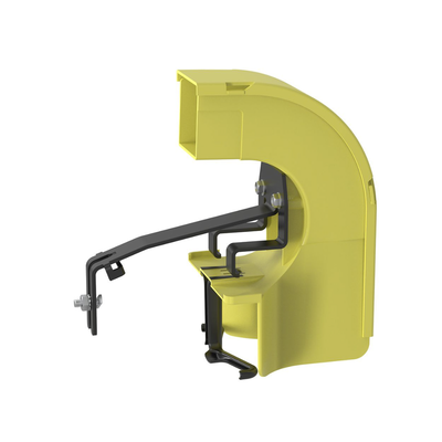 [FRSPJ2X2LYL] Bajada Para Canaleta FiberRunner™, Uso con Medidas 4x4, 6X4, 12X4, o 24X12, Con Reducción a 2X2, Color Amarillo