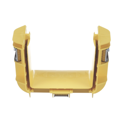 [FRBC4X4LYL] Union Recta "Cople", Para Canaleta FiberRunner™ 4X4, Color Amarillo