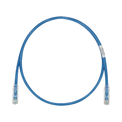 [UTPSP5BUY] Cable de Parcheo TX6, UTP Cat6, 24 AWG, CM, Color Azul, 1.52 Metros (5 Pies)