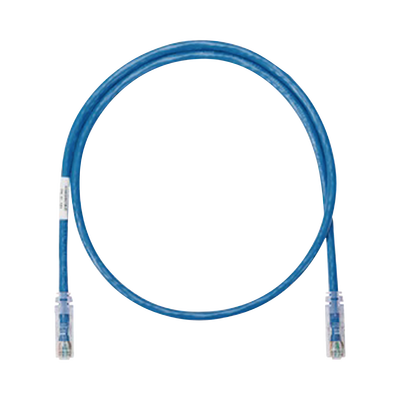 [NK6PC4BUY] Cable de Parcheo UTP Categoría 6, con Plug Modular en Cada Extremo - 1.22 Metros (4 Pies) - Azul