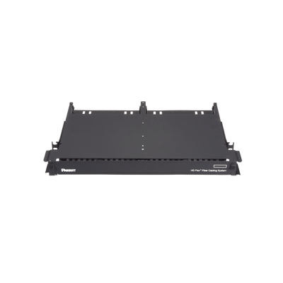 [FLEX1U06] Panel de Distribución de Fibra Óptica con Bandeja Deslizable, Acepta 12 Cassettes HD Flex en 6 Espacios, Hasta 144 Fibras, 1 UR