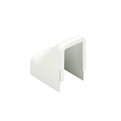 [DCF10WH-X] Conexión para techo falso/entrada, para uso con canaleta LD10, material ABS, Color Blanco