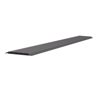 [AFR4BCBL6] Canaleta de Piso de 4 Vías, Material PVC Rígido, 6 ft de largo, 176 mm de Ancho, Color Negro 