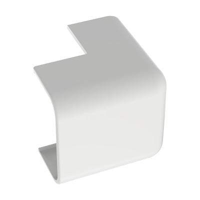 [OCF10WH-X] Esquinero exterior, para uso con canaleta LD10, material ABS, Color Blanco
