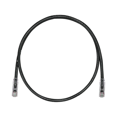 [UTPSP6BLY] Cable de Parcheo TX6, UTP Cat6, 24 AWG, CM, Color Negro, 1.83 Metros (6 Pies)