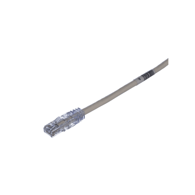 [UTPSP2Y] Cable de Parcheo TX6, UTP Cat6, 24 AWG, CM Color Blanco Mate, 0.61 Metros (2 Pies)