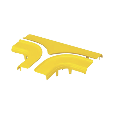 [FRTSC4LYL] Tapa Opcional para Accesorio en T Horizontal FRT4X4YL, Color Amarillo 