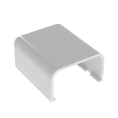 [ECF10WH-X] Tapa Final, para uso con canaleta LD10, material ABS, Color Blanco