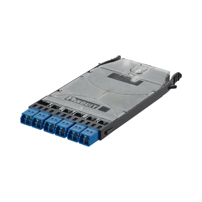 [FHS9N-12-10N] Cassette HD Flex? Con 6 Puertos LC Duplex (12 Fibras), Para Fibra Monomodo OS2, Color Azul