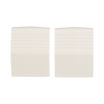 [T70BCIW-X] Unión recta de base, para uso con canaleta T70, Material PVC Rígido, Color Blanco Mate