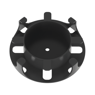 [FMS1] Administrador de Fibra Óptica en Paneles Opticom de 1 UR, Color Negro, 2 Piezas