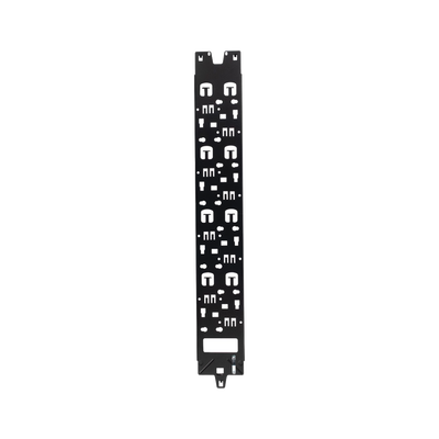 [XG-VCM42B] Panel Administrador de Cables Vertical para Gabinete FlexFusion™ de 42RU, Acepta Anillos en D, Anillos S1DR, S2DR y L; S1LR, S2LR, Color Negro