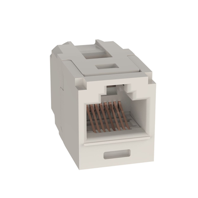 [CC688IW] Módulo Acoplador RJ45 a RJ45, Mini-Com, Categoría 6, Color Blanco Mate