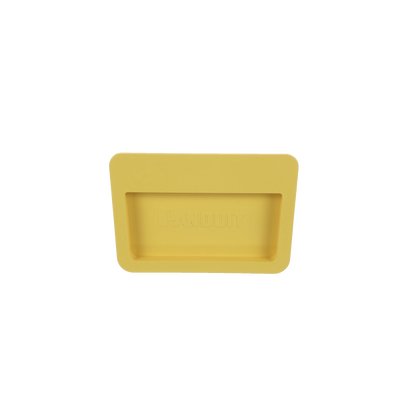[FREC6X4LYL] Tapa Final Para Canaletas FiberRunner™ 6x4, de Instalación a Presión, Color Amarillo