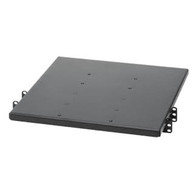 [SRM19X25A1] Charola de Doble Fijación en Rack de 2 Postes, 635 mm de Profundidad, y Soporte de Peso de 113 Kg, 1 UR, Color Negro