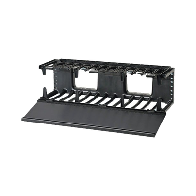 [NMF3] Organizador de Cables Horizontal NetManager, Sencillo (Solo Frontal), Para Rack de 19in, 3UR