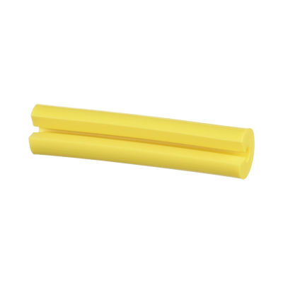 [NWSLC-2Y] Manguito Porta Etiquetas de Identificación, Para Fibra Simplex de 2 mm, 0.08 Pulgadas (2 mm) de Largo, Color Amarillo, Paquete de 100pz
