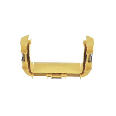 [FRBC6X4LYL] Union Recta "Cople", Para Canaleta FiberRunner™ 6X4, Color Amarillo