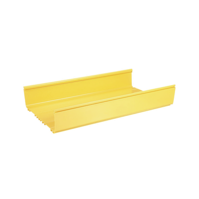 [FR12X4YL6] Canaleta FiberRunner™ 12X4, de PVC Rígido, Color Amarillo, 1.8 m de Largo