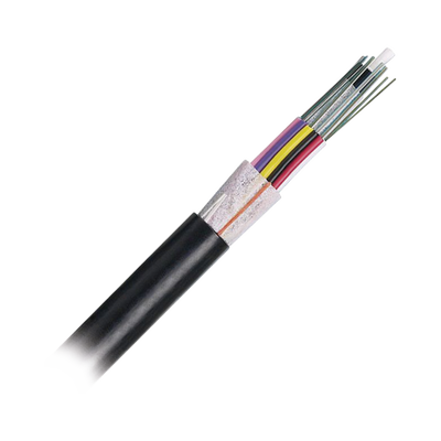 [FOTNX06] Cable de Fibra Óptica 6 Hilos, OSP (Planta Externa), No Armada (Dieléctrica), MDPE (Polietileno de Media Densidad), Multimodo OM3 50/125 Optimizada, Precio Por Metro
