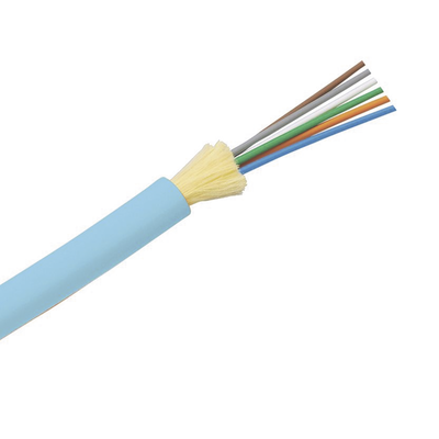 [FODPZ06Y] Cable de Fibra Óptica de 6 Hilos, Multimodo OM4 50/125 Optimizada, Interior, Tight Buffer 900um, No Conductiva (Dieléctrica), OFNP (Plenum), Precio Por Metro