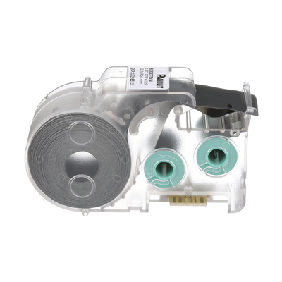 [S100X075VAC] Casete de 350 Etiquetas Autolaminadas de 25.4 x 19.05 mm (1 x 0.75 pulgadas), para Cables de 2 a 4.1 mm (0.08 a 0.16 pulgadas) de Diámetro, Área de Impresión Color Blanco
