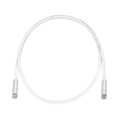 [UTPSP7Y] Cable de Parcheo TX6, UTP Cat6, 24 AWG, CM, Color Blanco Mate, 2.13 Metros (7 Pies)