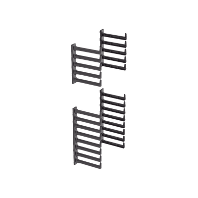 [SN25F] Kit de Dedos Para Organizador de Cables, Para Uso con Gabinetes de 42 o 45 UR, Tipo S o Tipo N, 6.8 in de Ancho, Color Negro