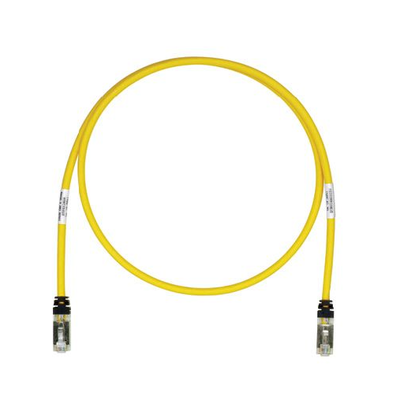 [STP6X5YL] Patch Cord Cat6A, Blindado S/FTP, CM/LS0H, 1.52 Metros (5 Pies), Color Amarillo